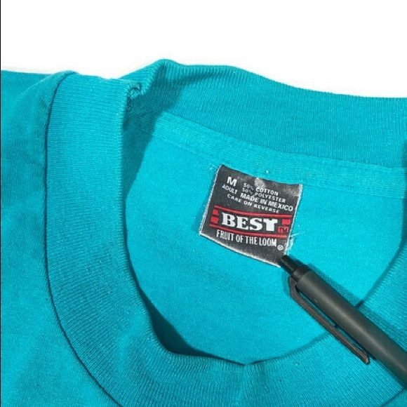 Vintage Teal Texas Tee - Picture 4 of 4